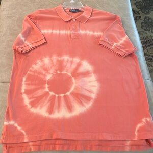 Polo by Ralph Lauren Mens XL Polo Shirt in 100% cotton Color of peachy orange